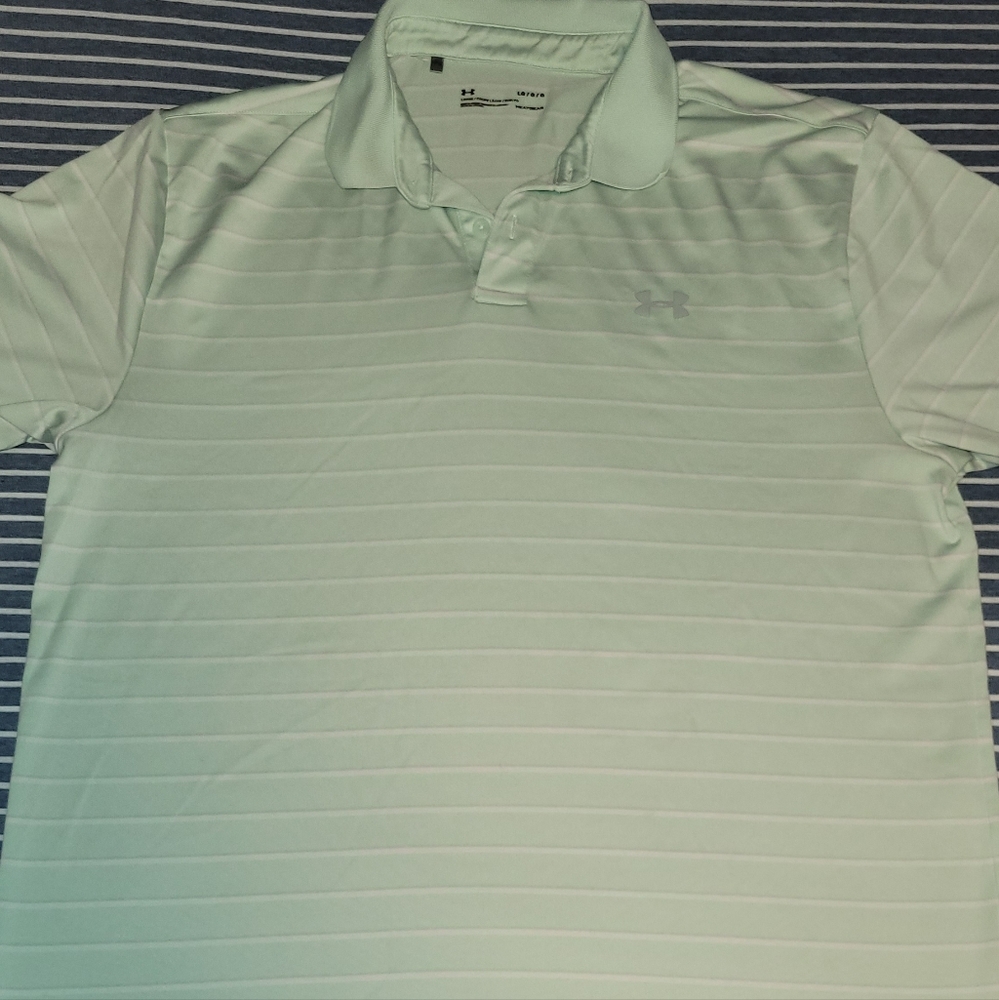 Men's under armour polo large